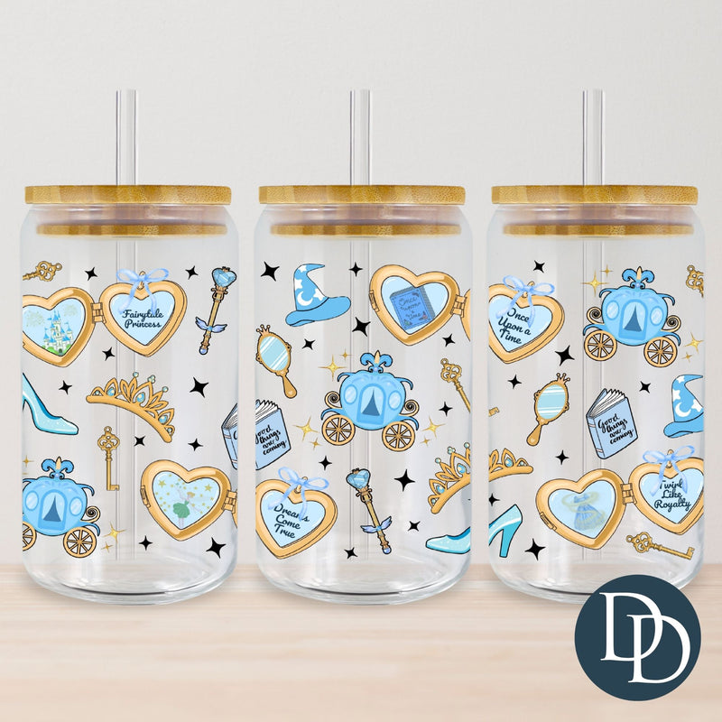 Dreams Come True Cinder Princess Locket *UV DTF Cup Wrap*