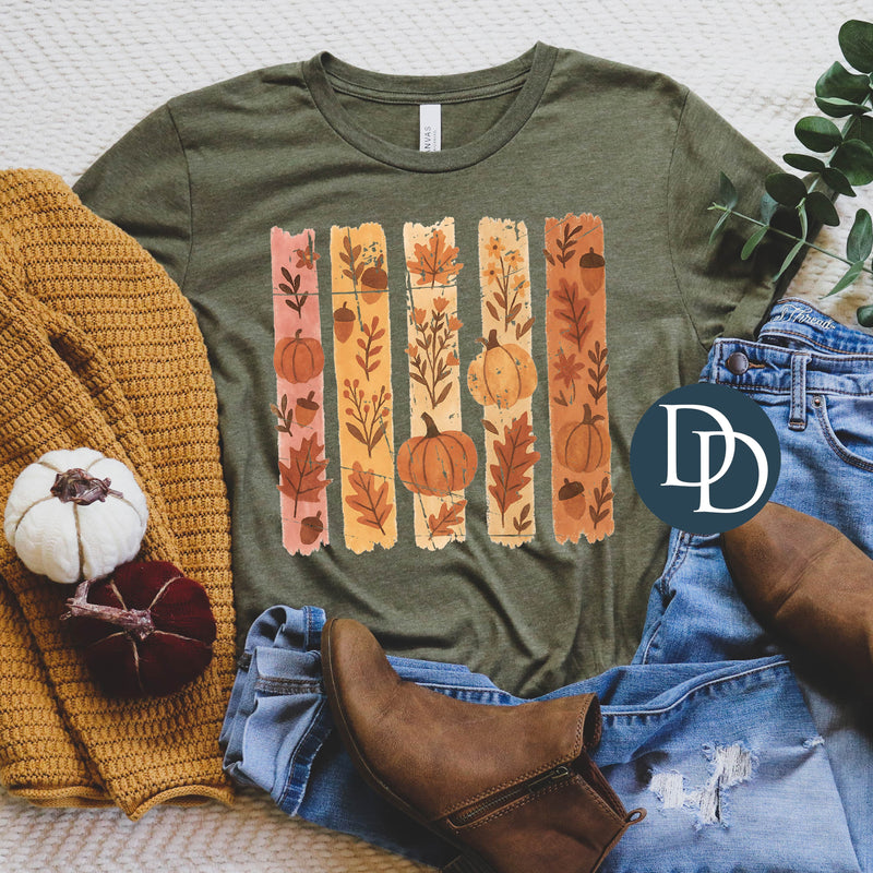 Fall Pumpkin Brushstrokes *DTF Transfer*