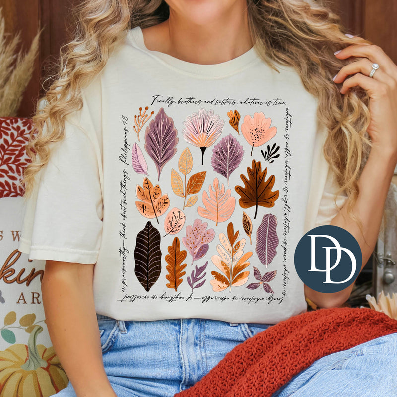 OVERSIZED Fall Whatever Is True *DTF Transfer*