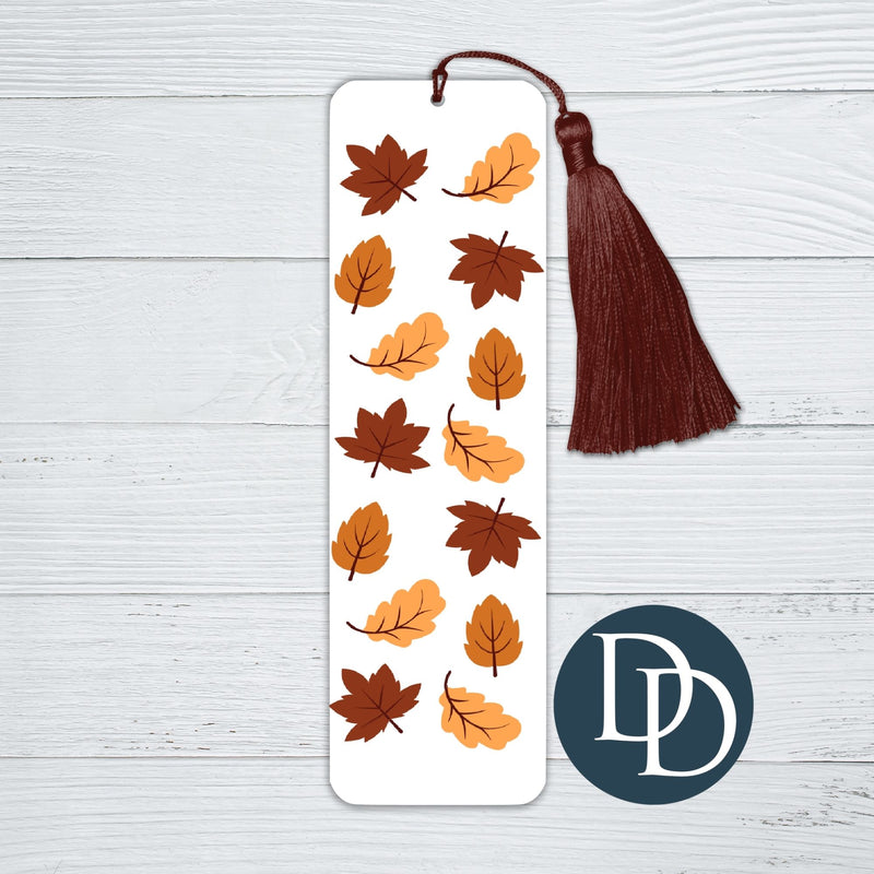 Falling Autumn Leaves *UV DTF Bookmark Decal*