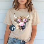 Fancy Moo Cow Pink Bubble *DTF Transfer*