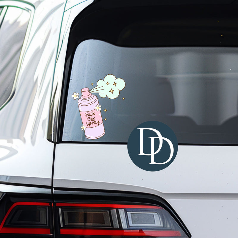 Fck Off Spray Can *UV DTF Decal*