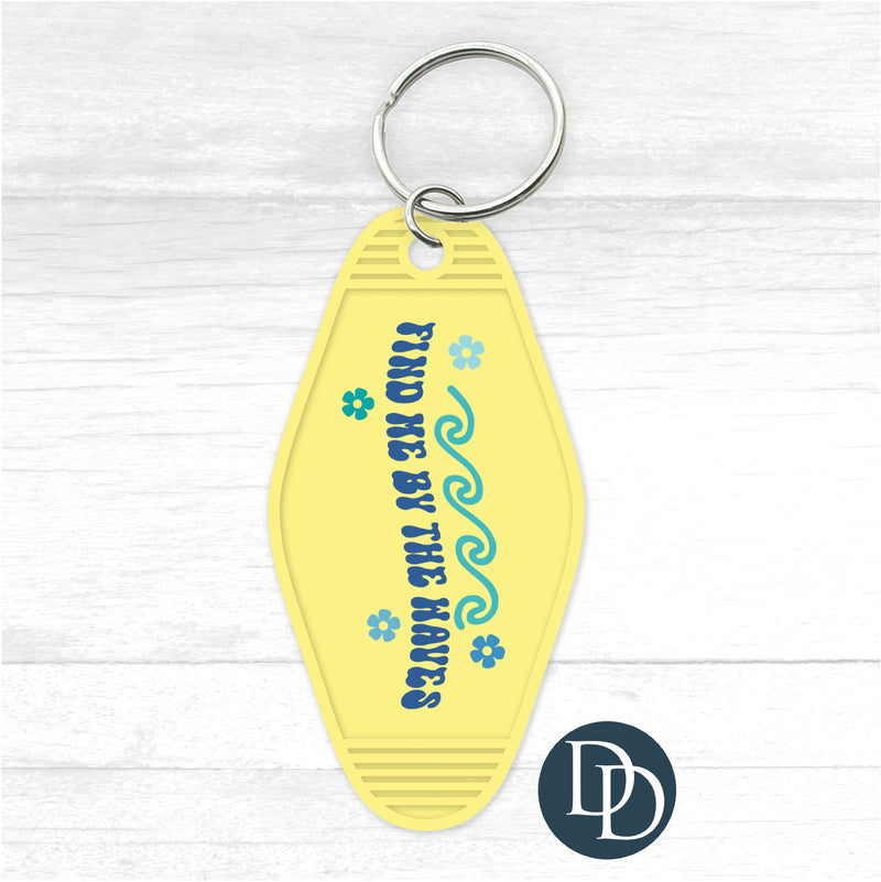 Find Me By The Waves Motel Keychain UV DTF Decal