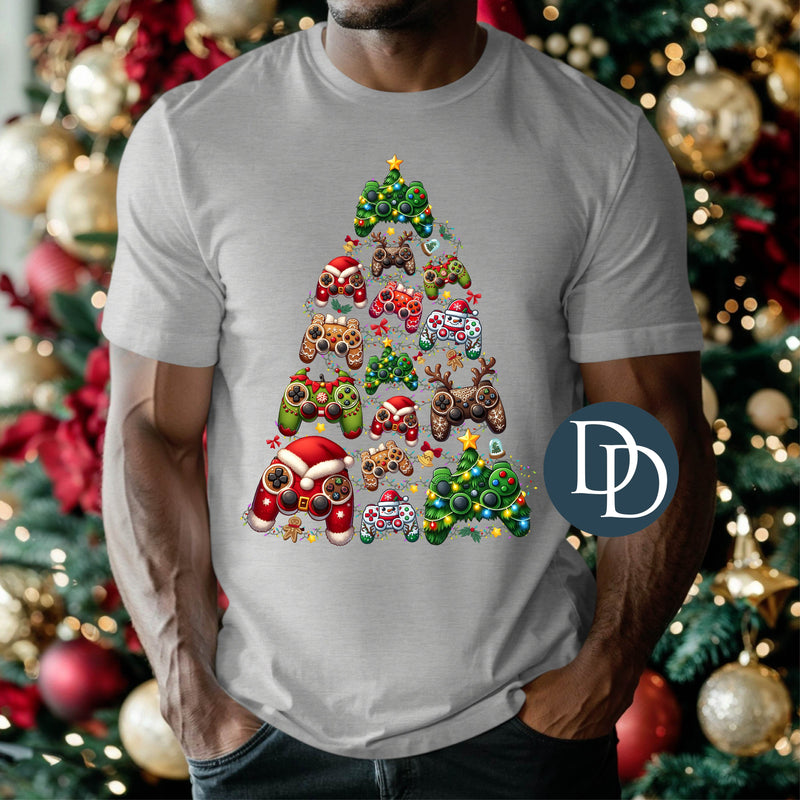 OVERSIZED Game Controller Christmas Tree *DTF Transfer*