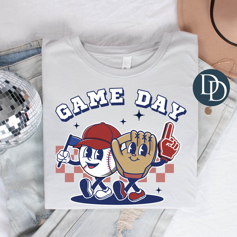 Retro Baseball Game Day *DTF Transfer*