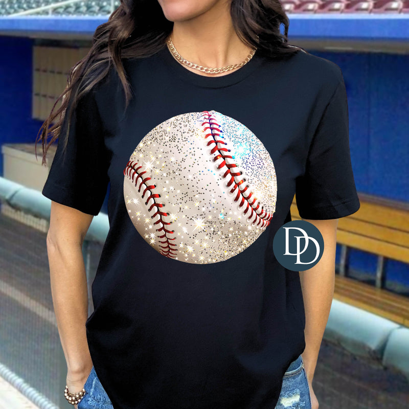 Glitter Baseball *DTF Transfer*