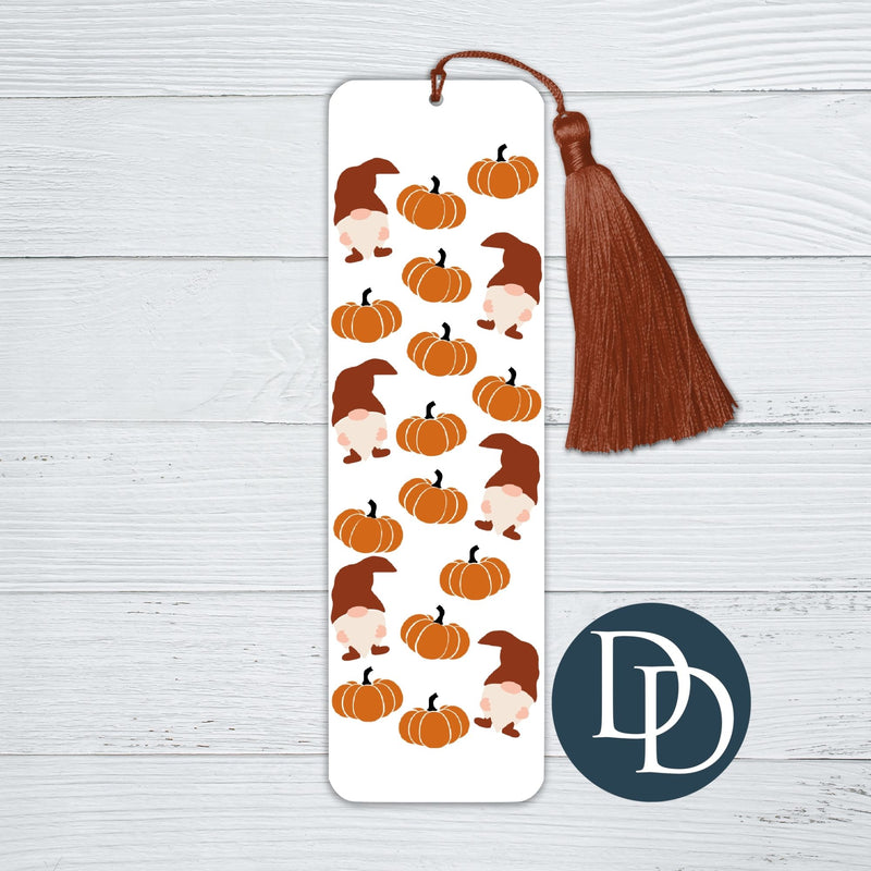 Gnomes And Pumpkins *UV DTF Bookmark Decal*