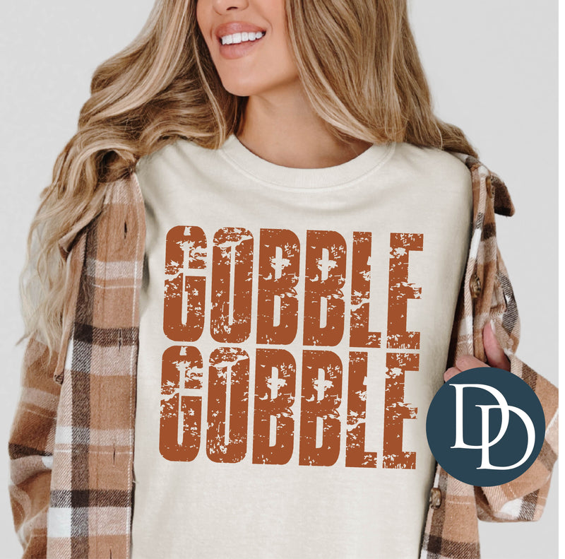 Gobble Gobble Grunge Stack *DTF Transfer*