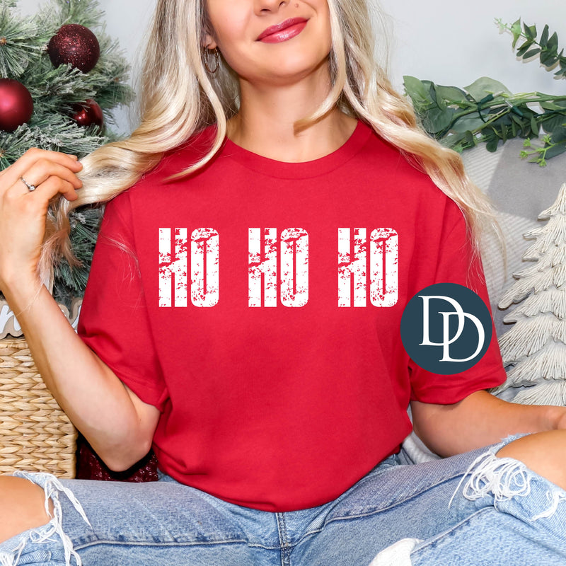 Ho Ho Ho Grunge *DTF Transfer*