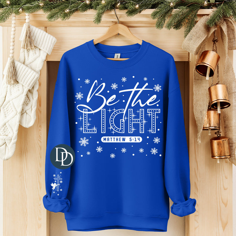 Holiday Be The Light With Accent (White Ink) *Screen Print Transfer*