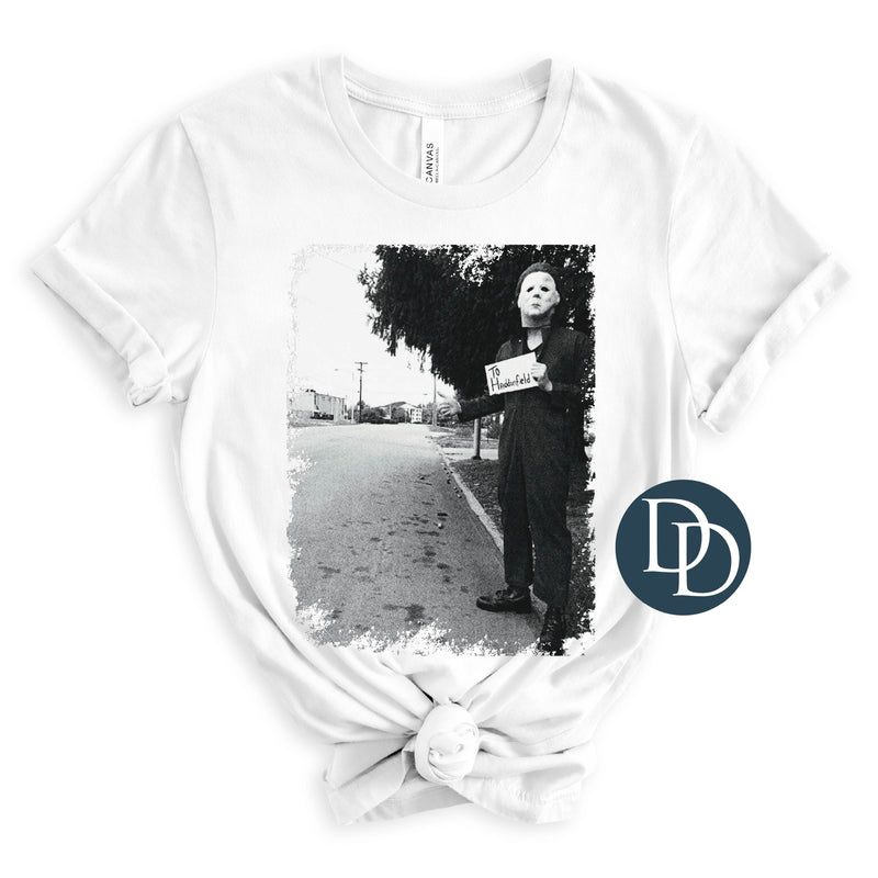 OVERSIZED Horror Hitchhiker *DTF Transfer*