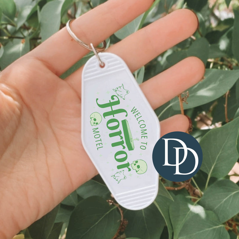 Horror Motel *Motel Keychain UV DTF Decal*