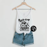 Back It Up (Black Ink) *Screen Print Transfer*