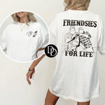 Friendsies For Life With Pocket Accent (Brown Ink)*Screen Print Transfer*