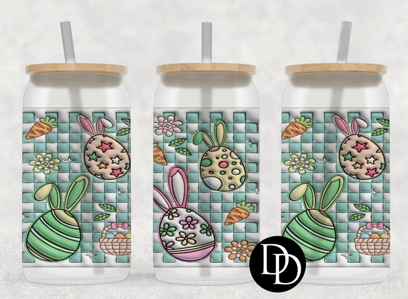 3D Easter Eggs *Sublimation Print Transfer*