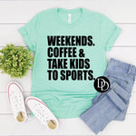 Take Kids To Sports Oversized (Black Ink) *Screen Print Transfer*