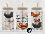 Easily Distracted By Peckers Chickens *Sublimation Print Transfer*