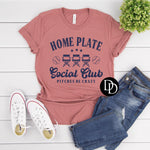 Home Plate Oversized (Dark Navy Ink) *Screen Print Transfer*