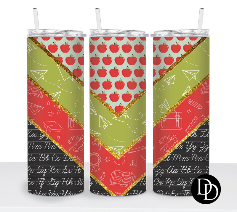 Chalkboard Apples *Sublimation Print Transfer*