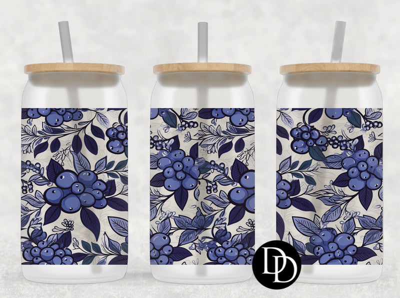 Blueberries *Sublimation Print Transfer*