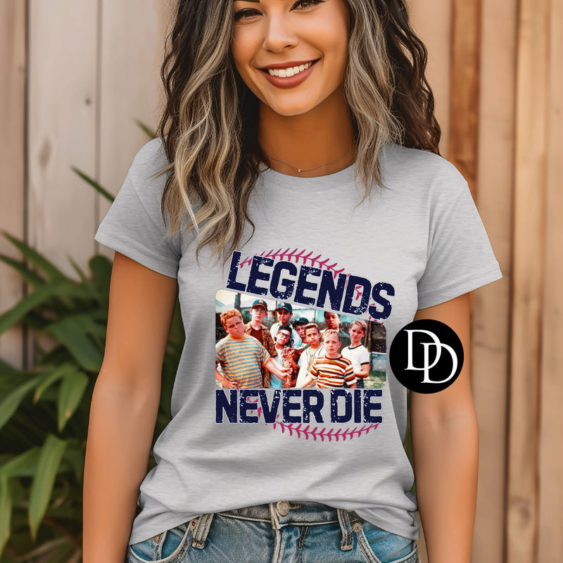 Baseball Friends Legends Never Die *DTF Transfer*