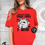 Throat Punch Dog   *DTF Transfer*