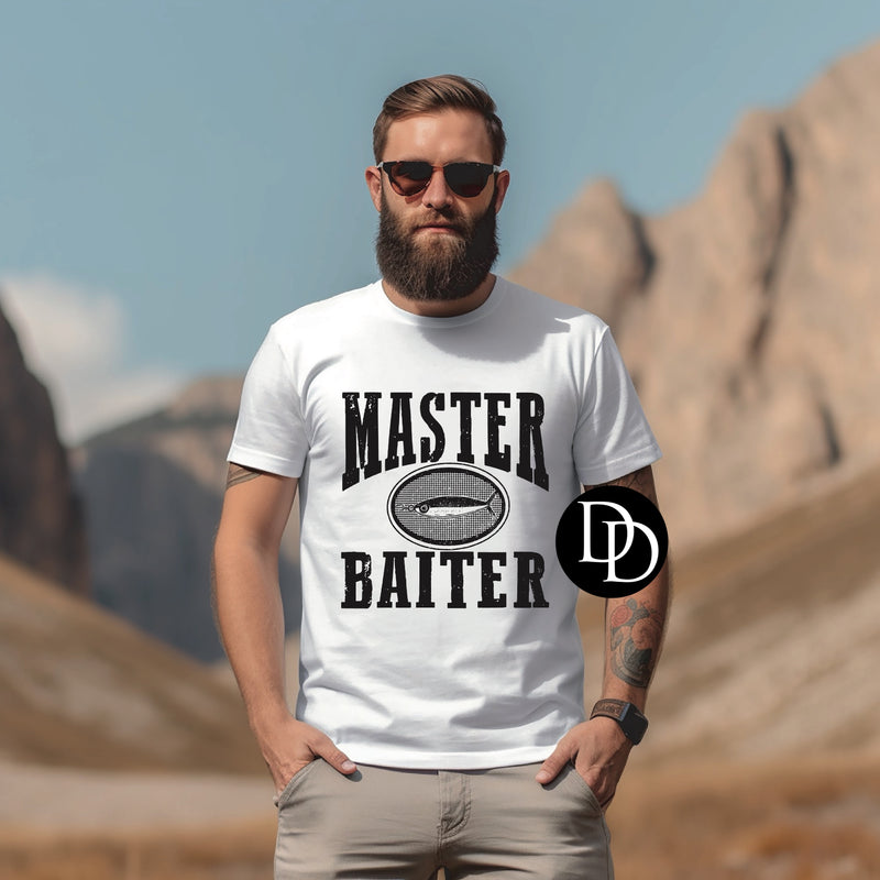 Master Baiter Oversized (Black Ink) *Screen Print Transfer*