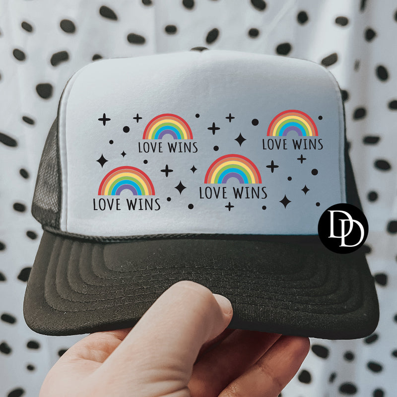Love Wins Rainbows *DTF Transfer*