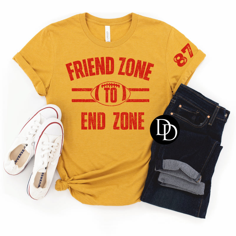 Friend Zone (Red Ink) - NOT RESTOCKING - *Screen Print Transfer*