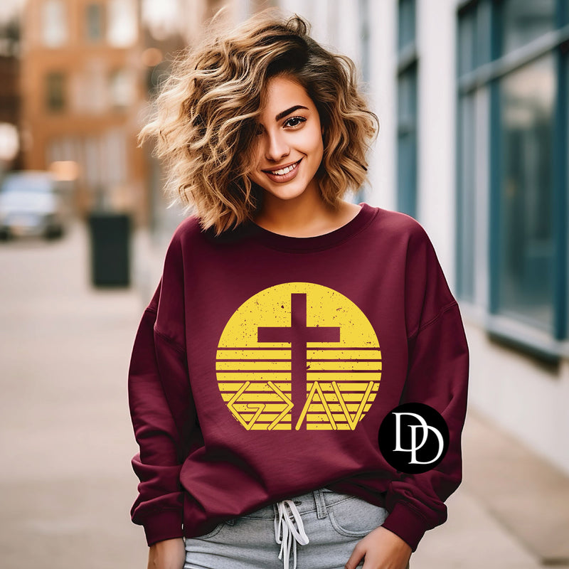 God Is Greater Than Highs & Lows (Maize Yellow Ink) - NOT RESTOCKING - *Screen Print Transfer*