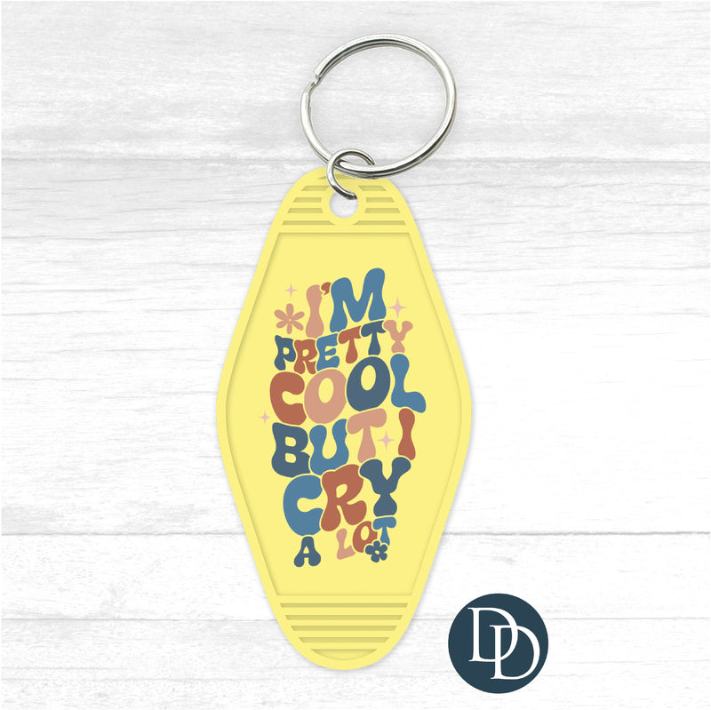 I'm Pretty Cool Motel Keychain UV DTF Decal