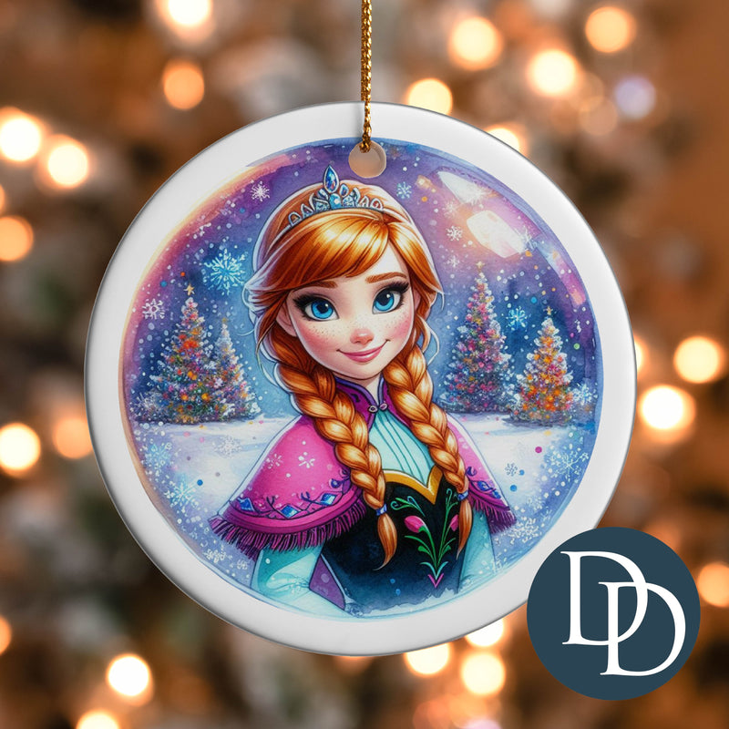 Ice Princess Sister *UV DTF Ornament Decal*