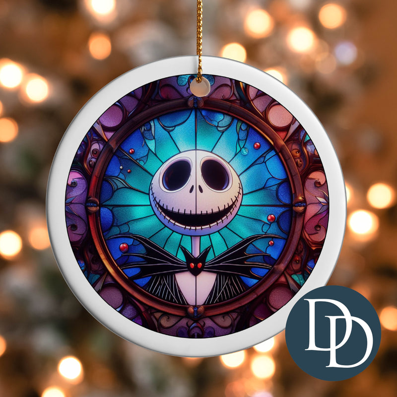 Jack Stained Glass *UV DTF Ornament Decal*