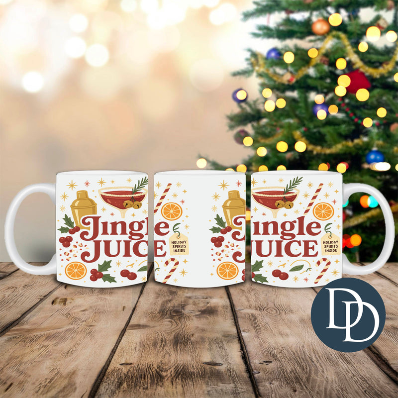 Jingle Juice *UV DTF Mug Wrap*
