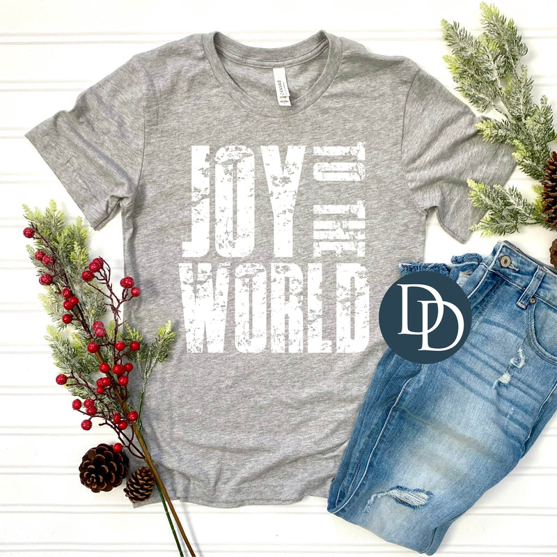 Joy To The World Grunge *DTF Transfer*