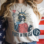 Lady Liberty Party in the USA *DTF Transfer*
