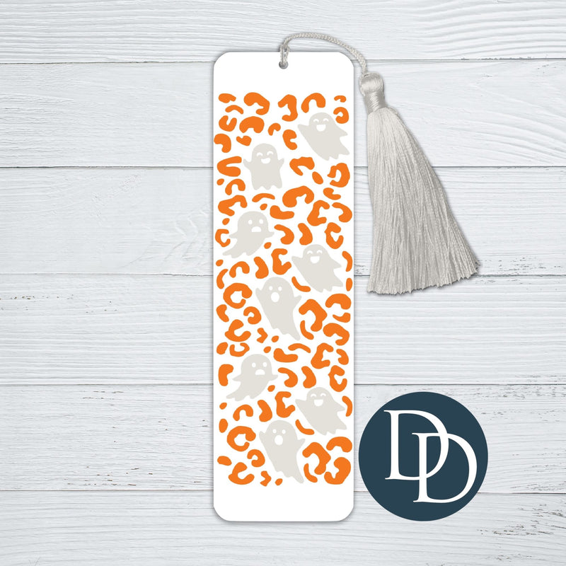 Leopard Print Ghosts *UV DTF Bookmark Decal*