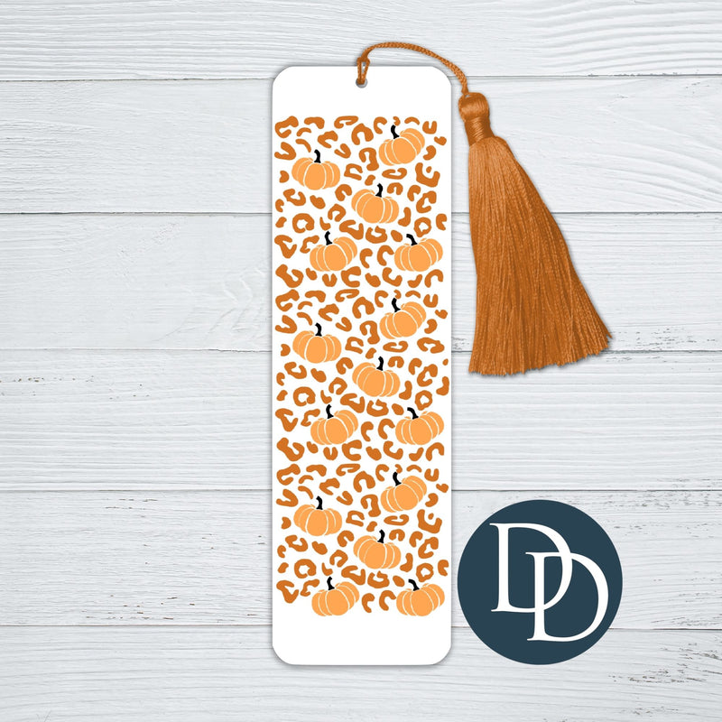 Leopard Print Pumpkins *UV DTF Bookmark Decal*