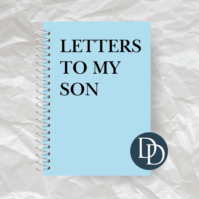Letters To My Son *Journal UV DTF Decal*