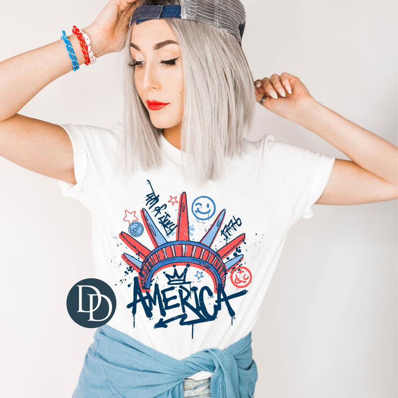 Liberty Graffiti *DTF Transfer*