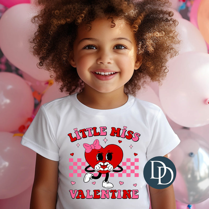 Little Miss Valentine *DTF Transfer*