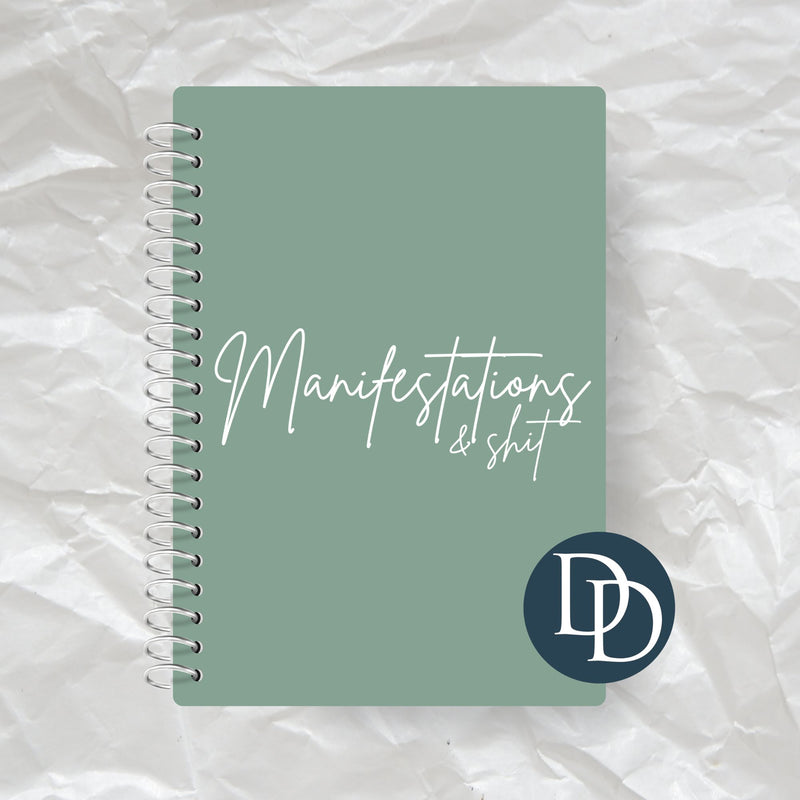 Manifestations Script & Sht *Journal UV DTF Decal*