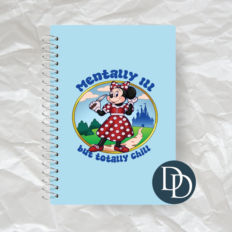 Mentally Ill Totally Chill Mouse *Journal UV DTF Decal*
