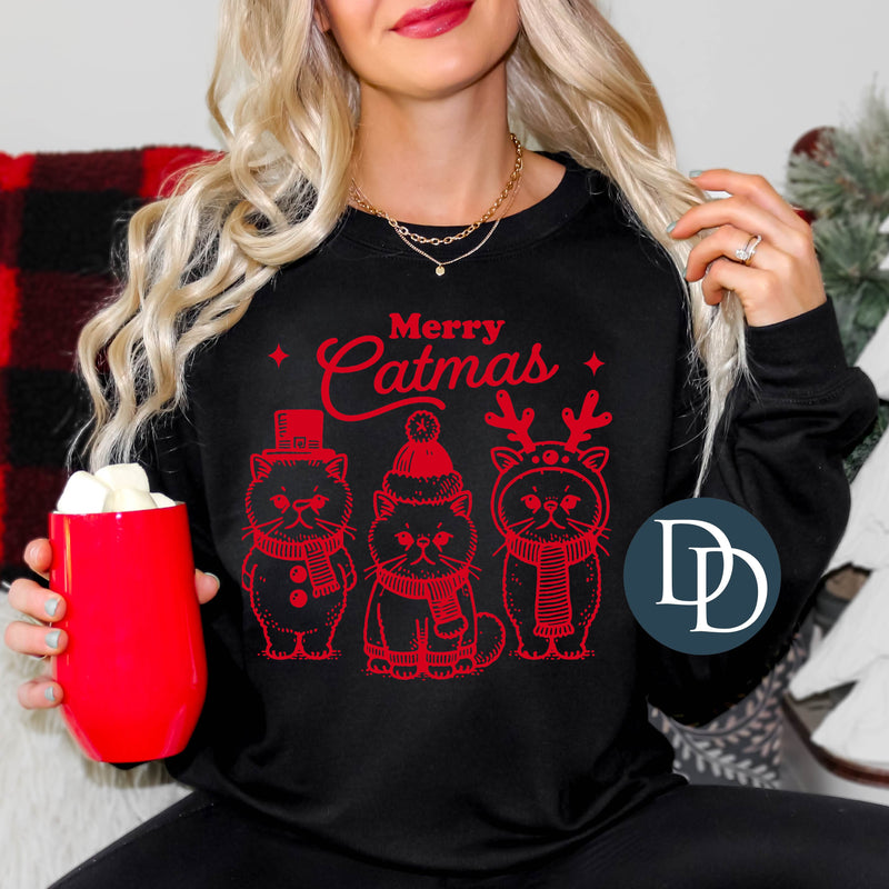 Merry Catmas *DTF Transfer*