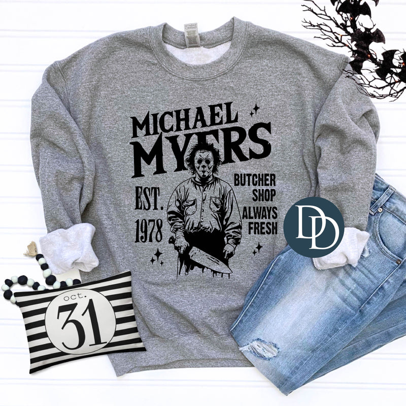 OVERSIZED Mike Butcher Shop *DTF Transfer*