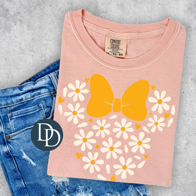 MinE Daisy Head Flowers *DTF Transfer*