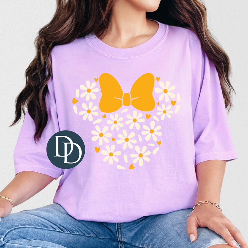 MinE Daisy Head Flowers *DTF Transfer*