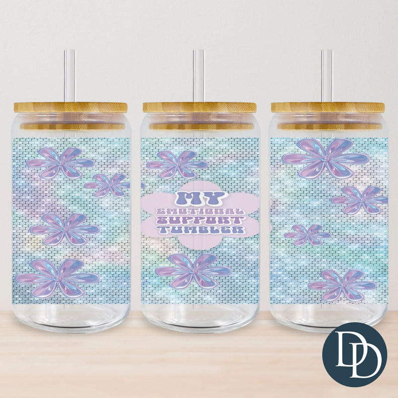 My Emotional Support Tumbler Tumbler Print *Sublimation Print Transfer*