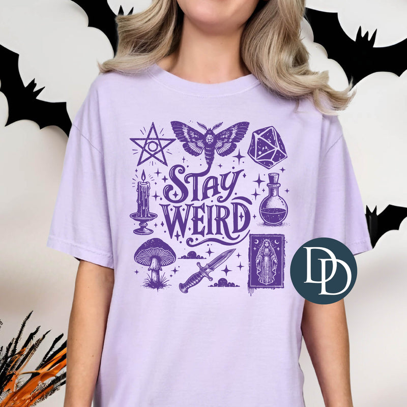 Mystical Stay Weird *DTF Transfer*