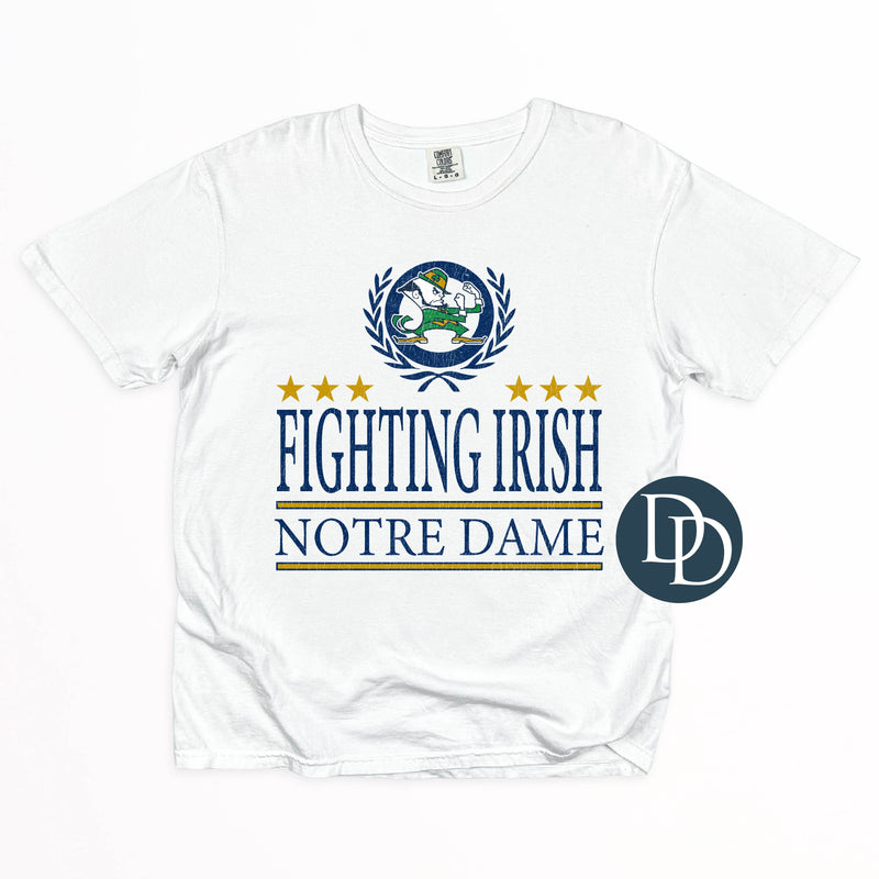 ND Irish Vintage Collegiate *DTF Transfer*